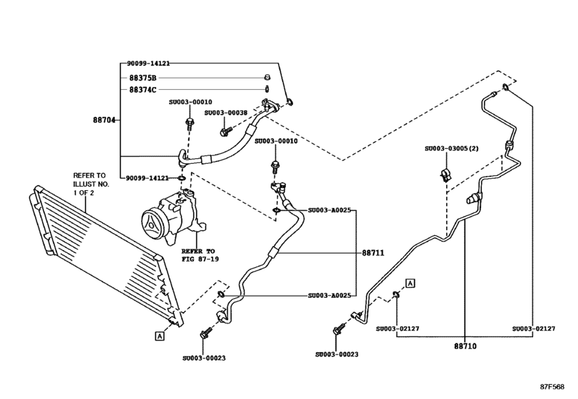 Heating & Air Conditioning - Cooler Piping