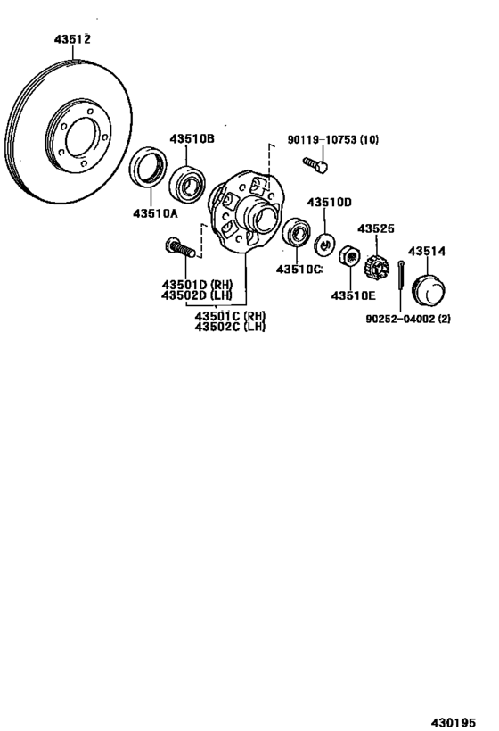 Front Axle Hub