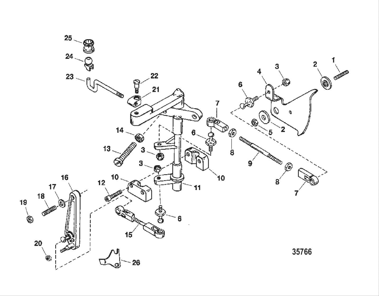 Shift And Throttle Linkage