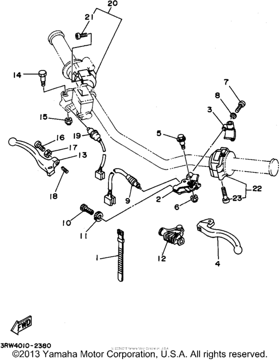 Handle switch & lever