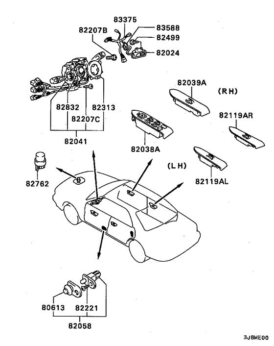 Switch & cigar lighter