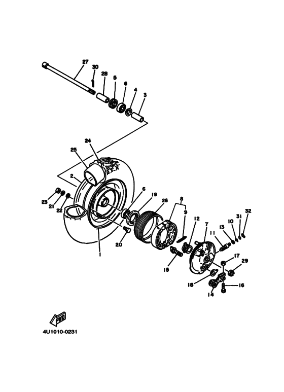 Front wheel