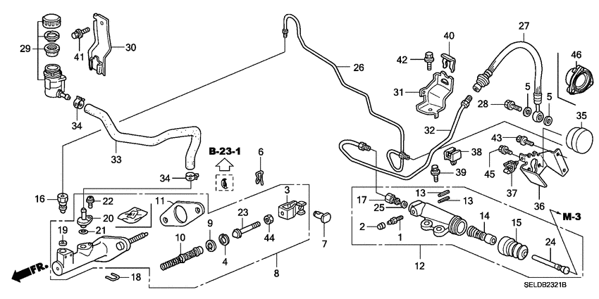 Clutch master cylinder