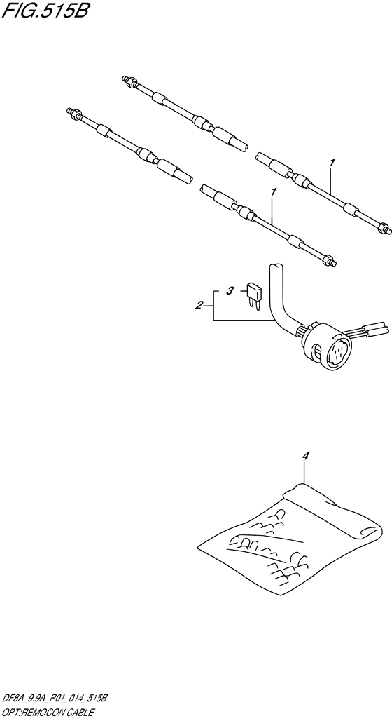 Opt:remocon cable