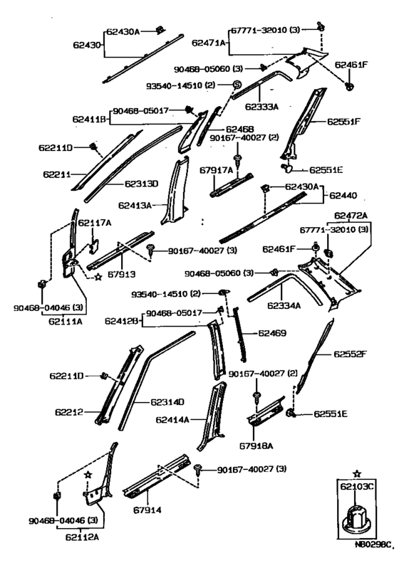 Inside Trim Board & Door Opening Trim Moulding