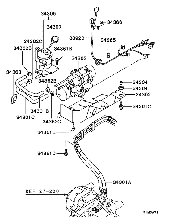 Rear axle diff control