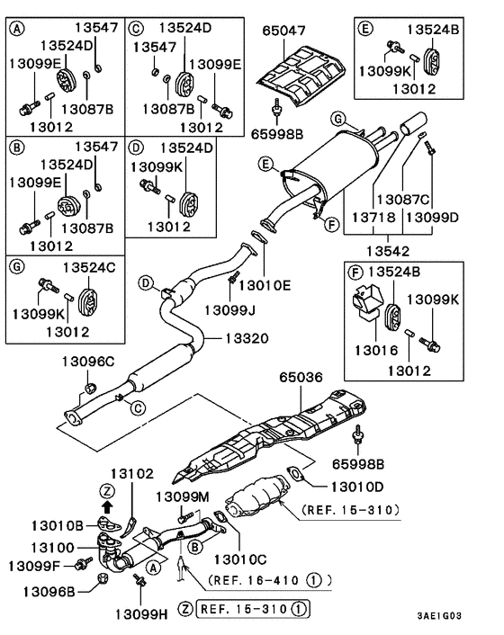 Exhaust pipe & muffler