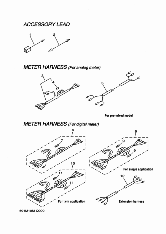Wire harness 1