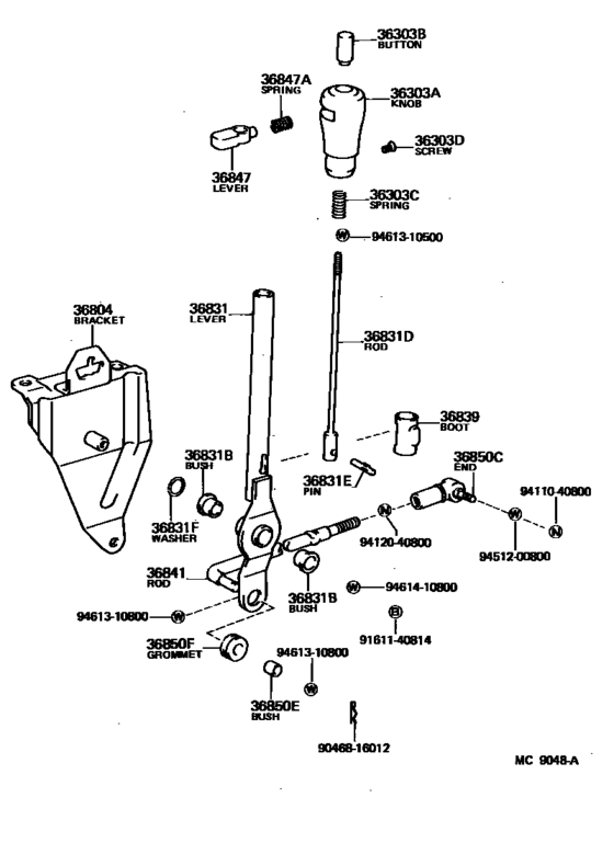 Power Take-Off Lever & Link