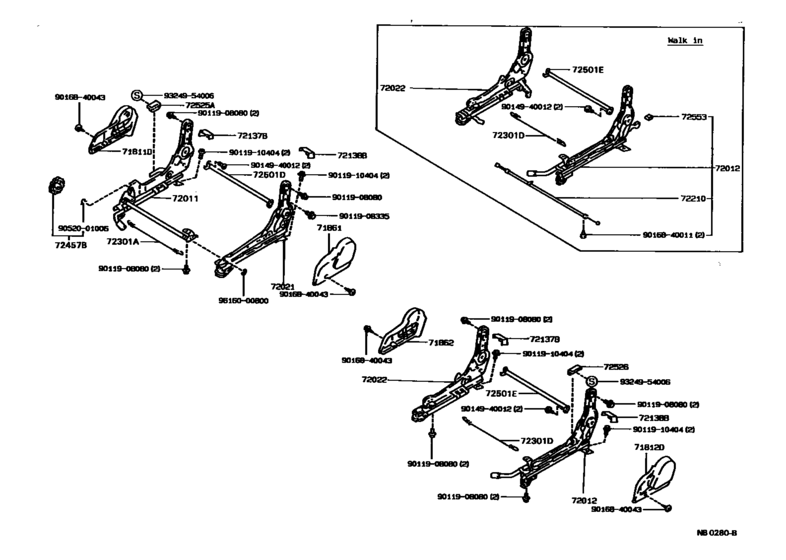 Front Seat & Seat Track
