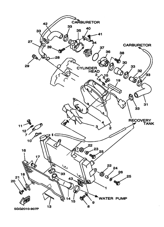 Radiator & hose