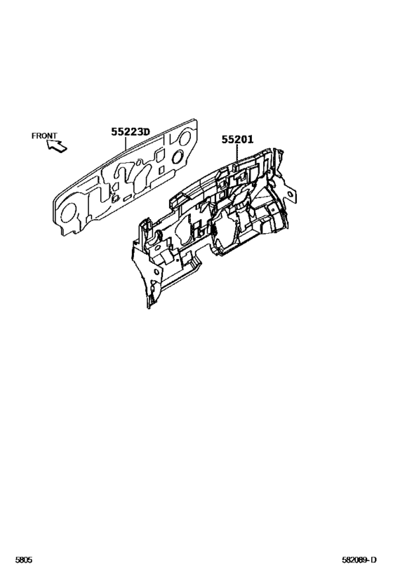 Dash Silencer Board & Floor Silencer Pad