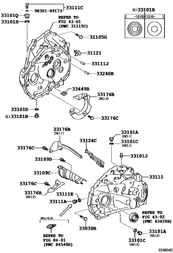 Clutch Housing & Transmission Case (Mtm)