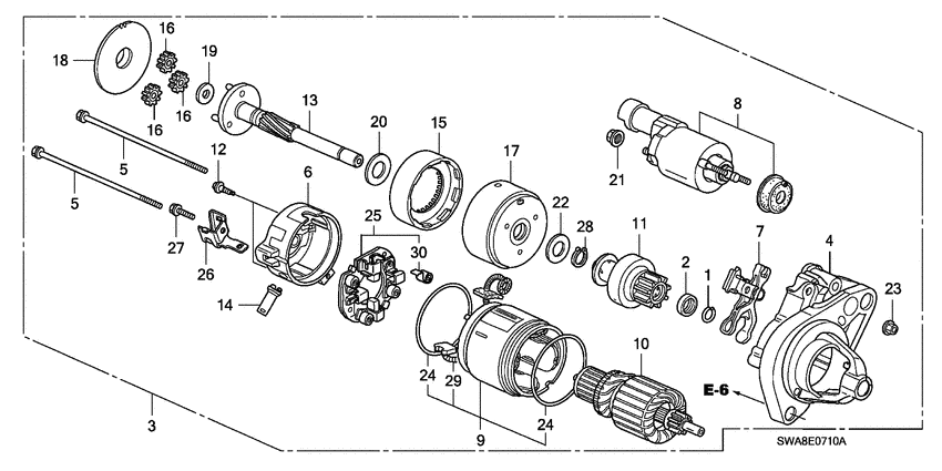Starter motor