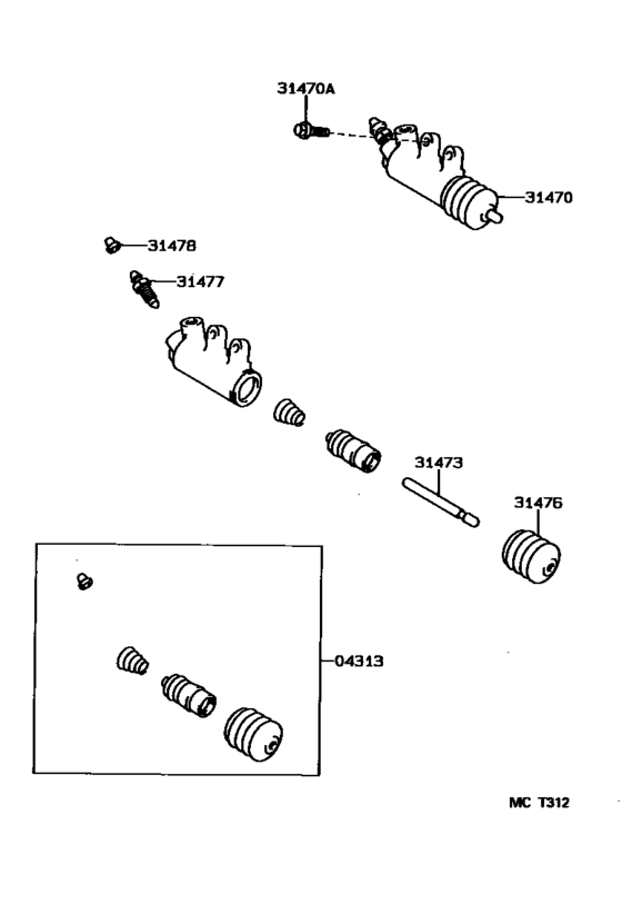 Clutch Release Cylinder
