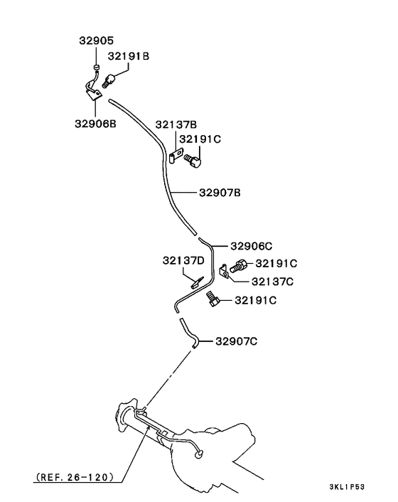 Front axle housing & shaft