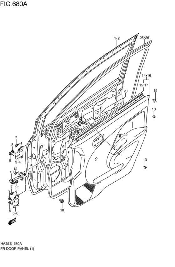 front door panel