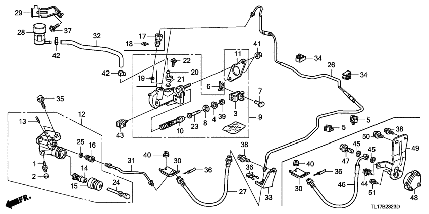 Clutch master cylinder