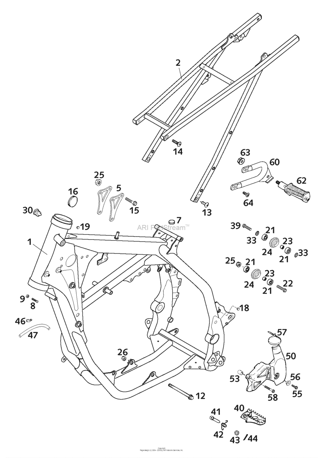 Frame, Sub Frame