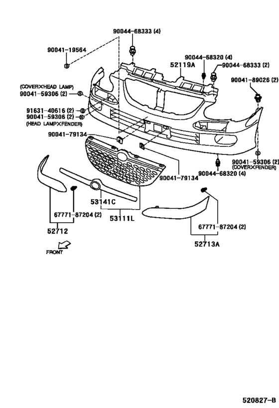 Front Bumper & Bumper Stay
