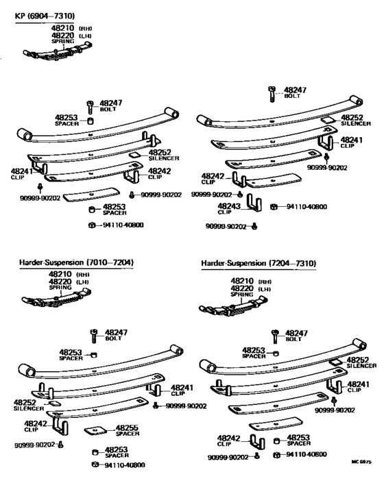 Rear Spring & Shock Absorber