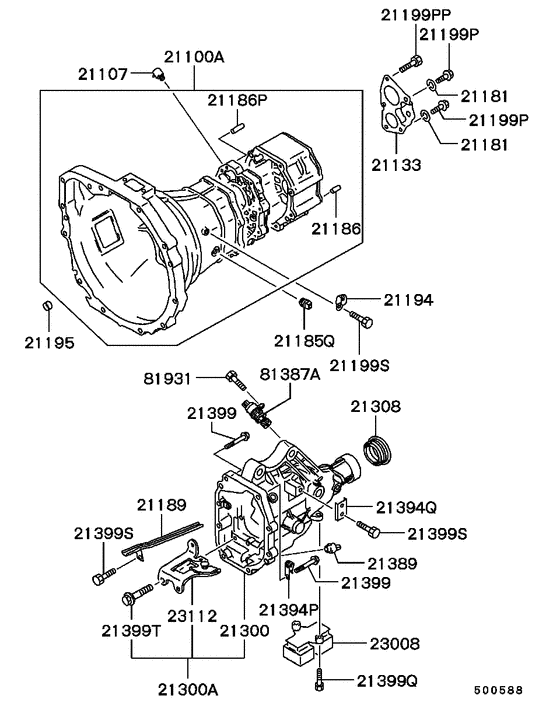 M/t case