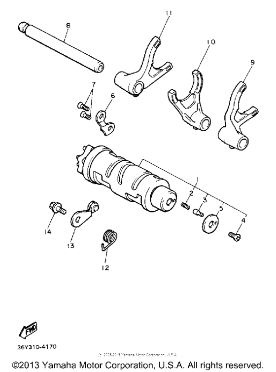 Shift Cam & Fork