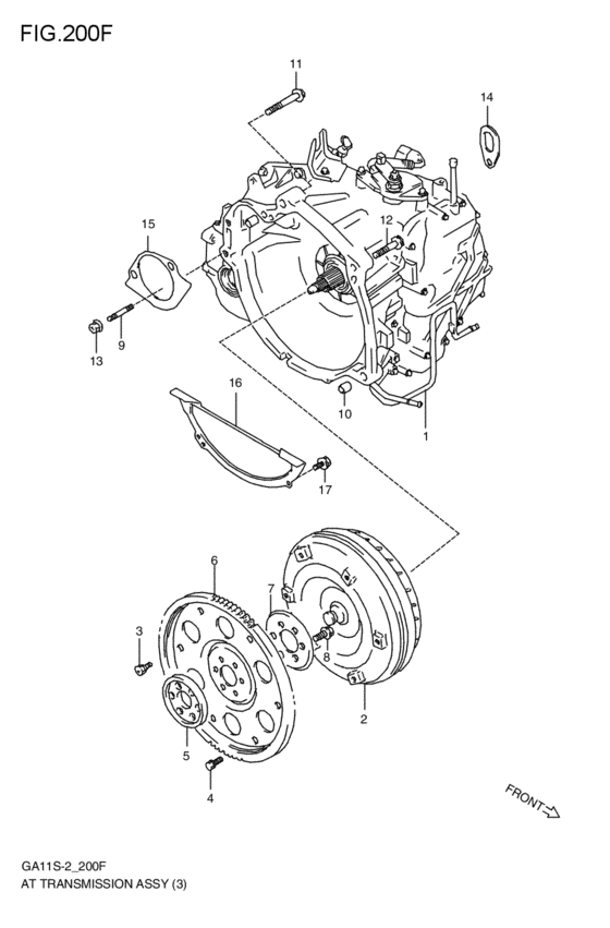at - transmission assy