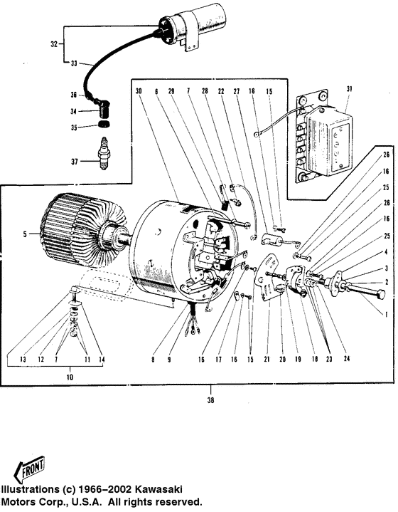 Ignition/generator/starter