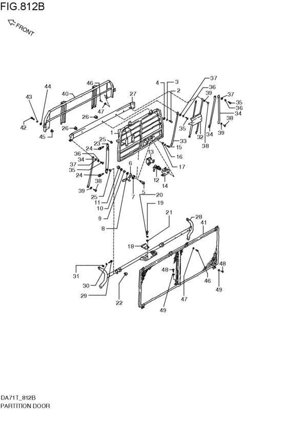 パーテーションドア