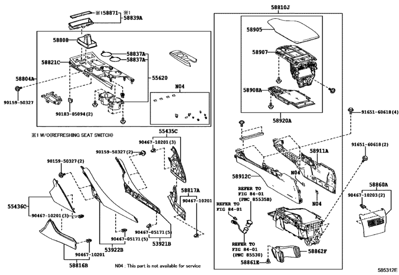 Console Box & Bracket