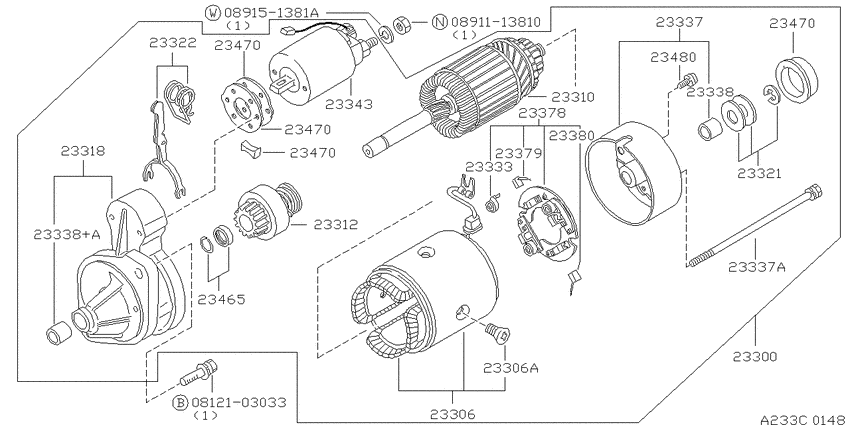 Starter motor