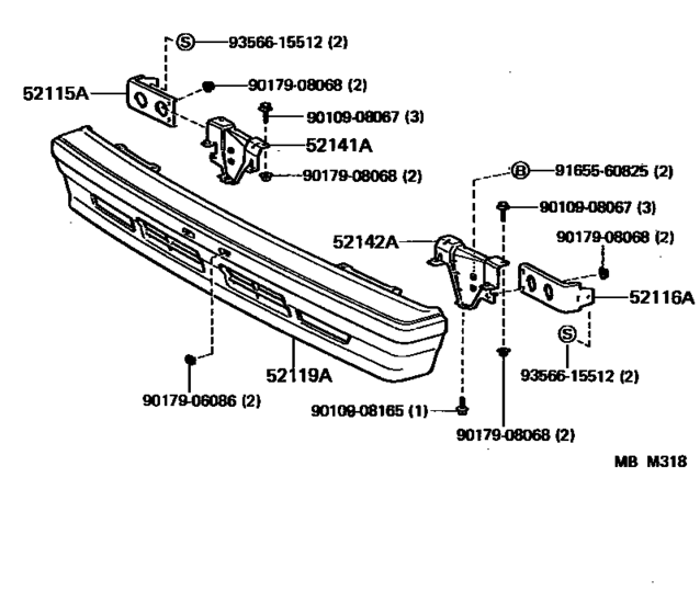 Front Bumper & Bumper Stay