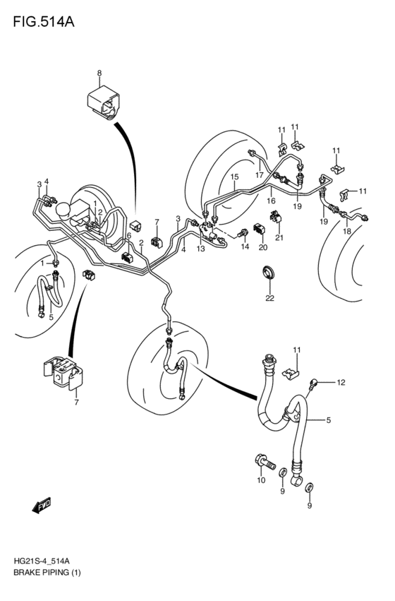 brakes piping