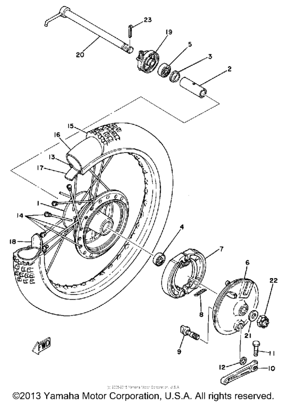 Front wheel