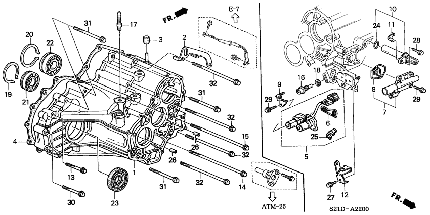 Transmission housing