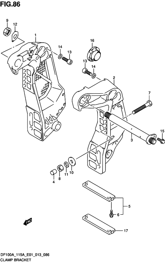 Clamp bracket
