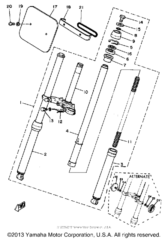Front fork