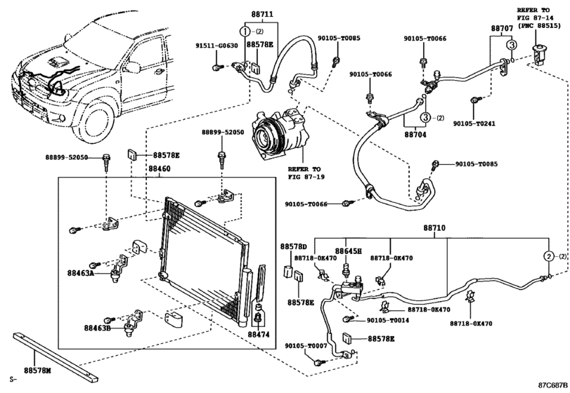 Heating & Air Conditioning - Cooler Piping