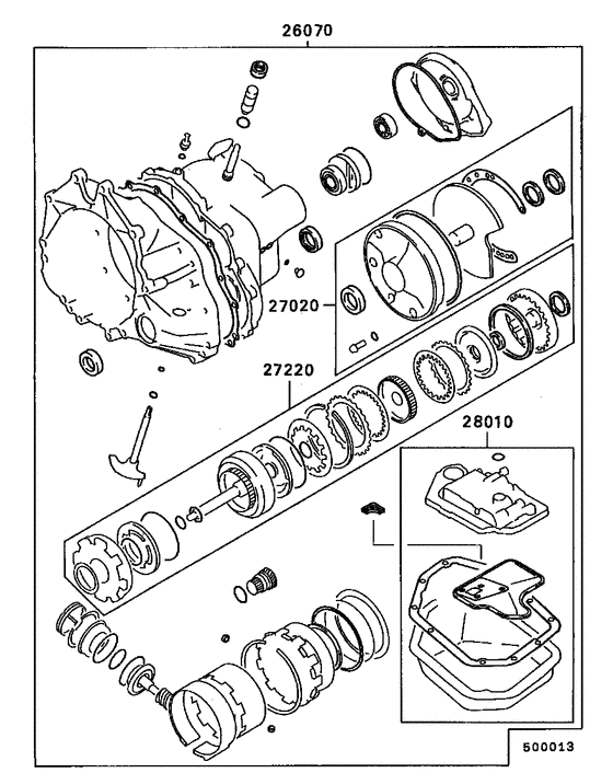 A/t overhaul kit