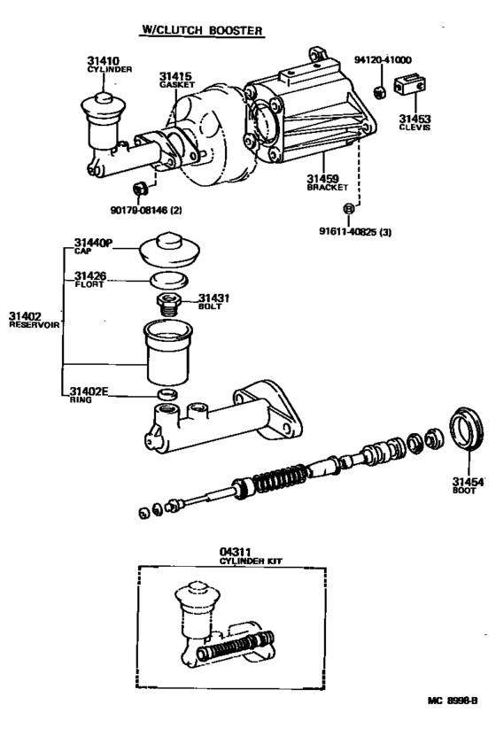 Clutch Master Cylinder