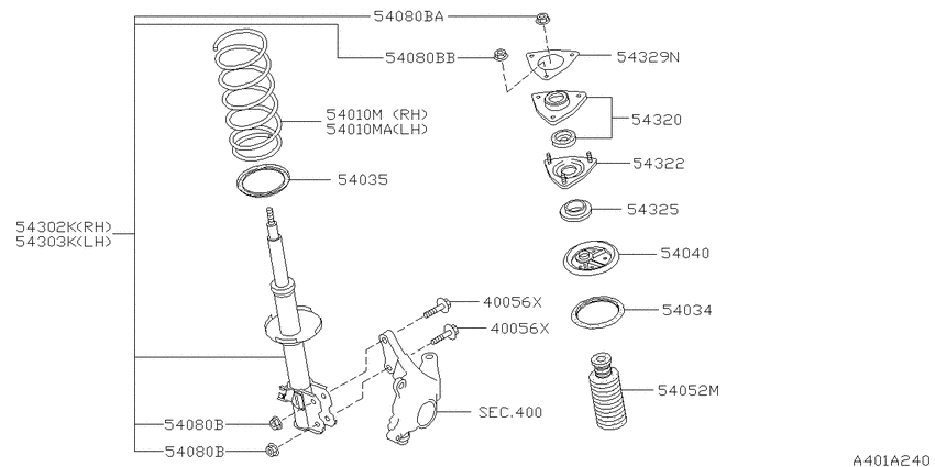 Front suspension