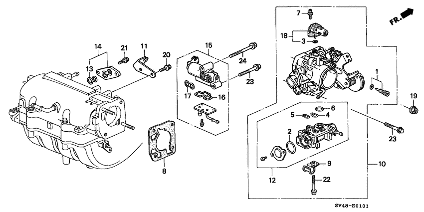 Throttle body