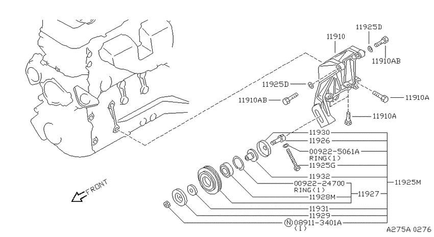 Compressor mounting & fitting