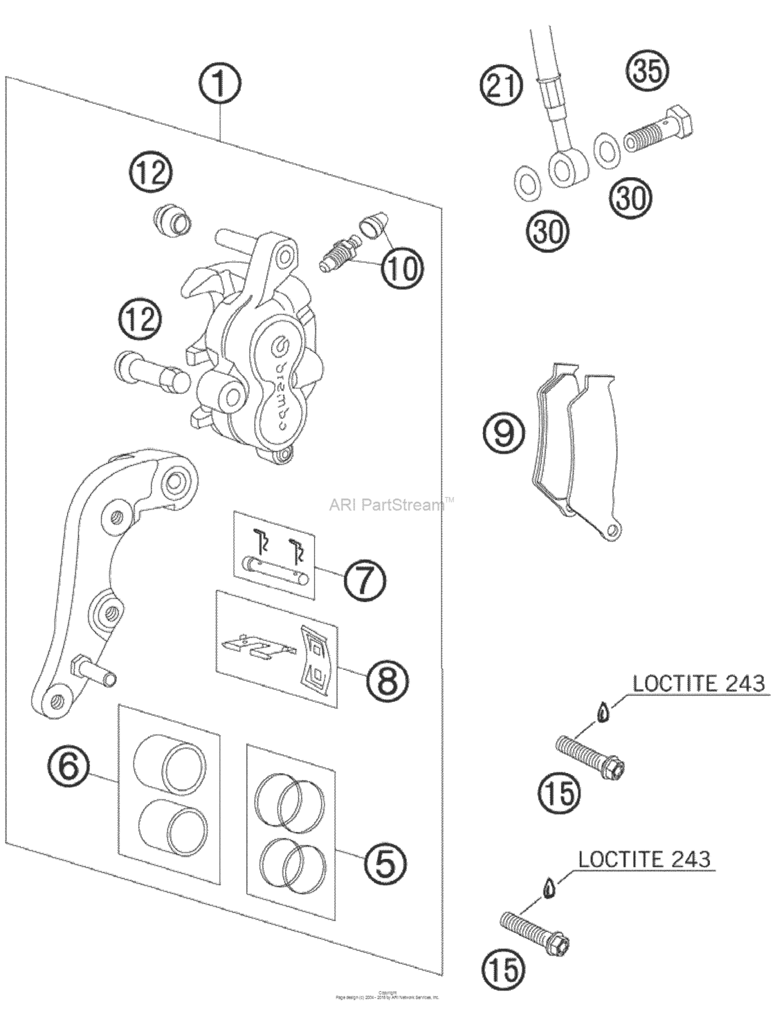 Brake Caliper Front