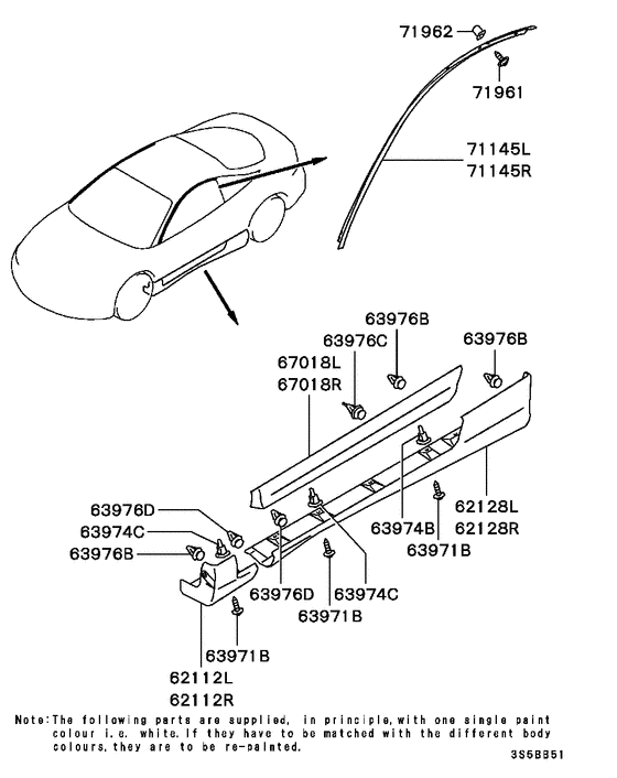 Side garnish & moulding