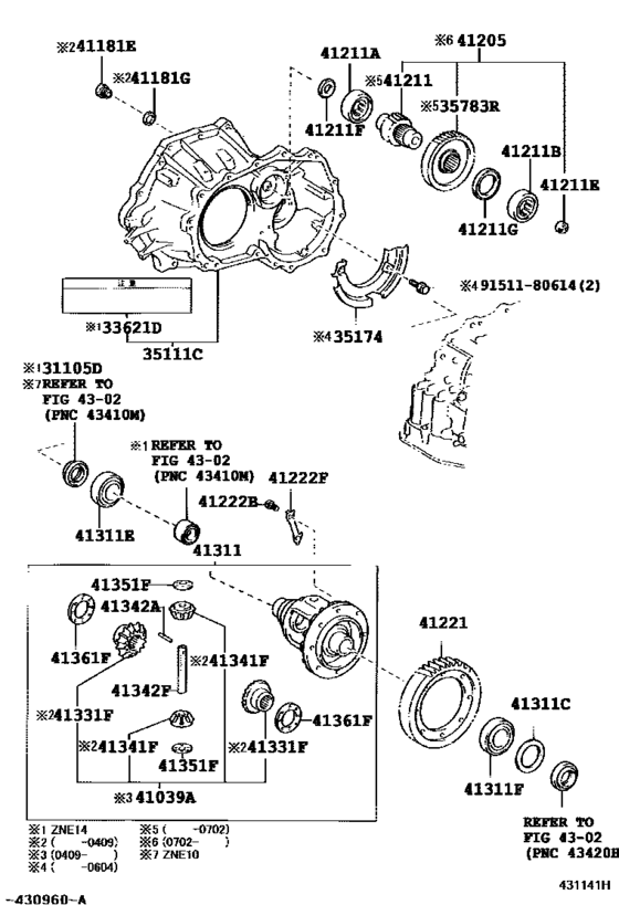 Front Axle Housing & Differential