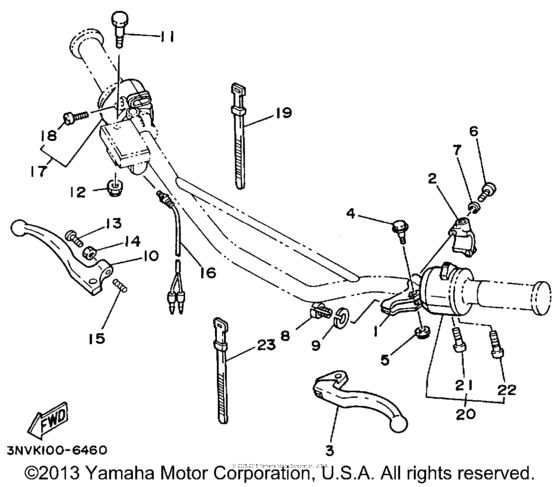 Handle switch & lever