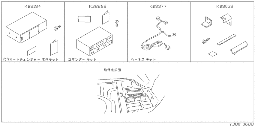 stereo, TV, navigator