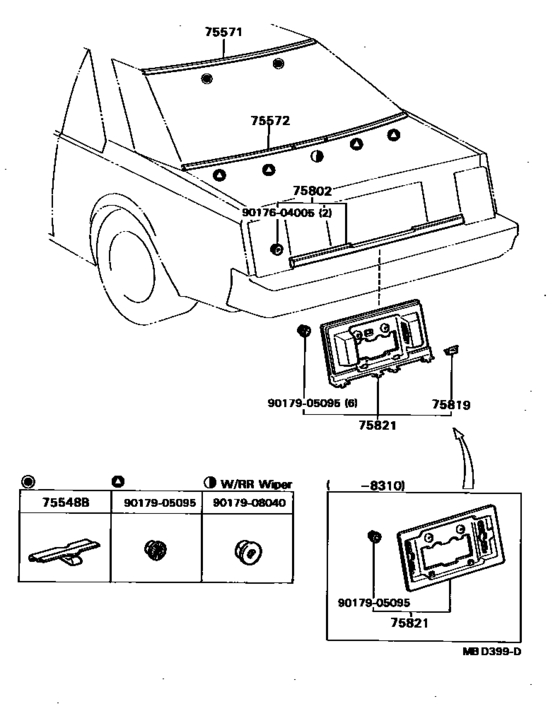 Rear Moulding